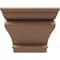 Ekena Millwork 11"W x 22"D x 11"H Wide Mayflower Rough Cedar Woodgrain TimberThane Corbel, Primed Tan CORUR11X22X11MAYRCPR - alternate 6